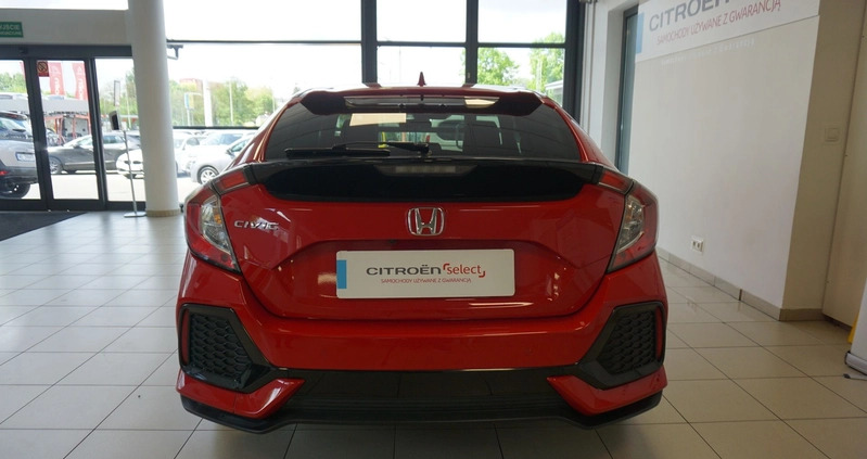 Honda Civic cena 67900 przebieg: 83046, rok produkcji 2018 z Sierpc małe 379